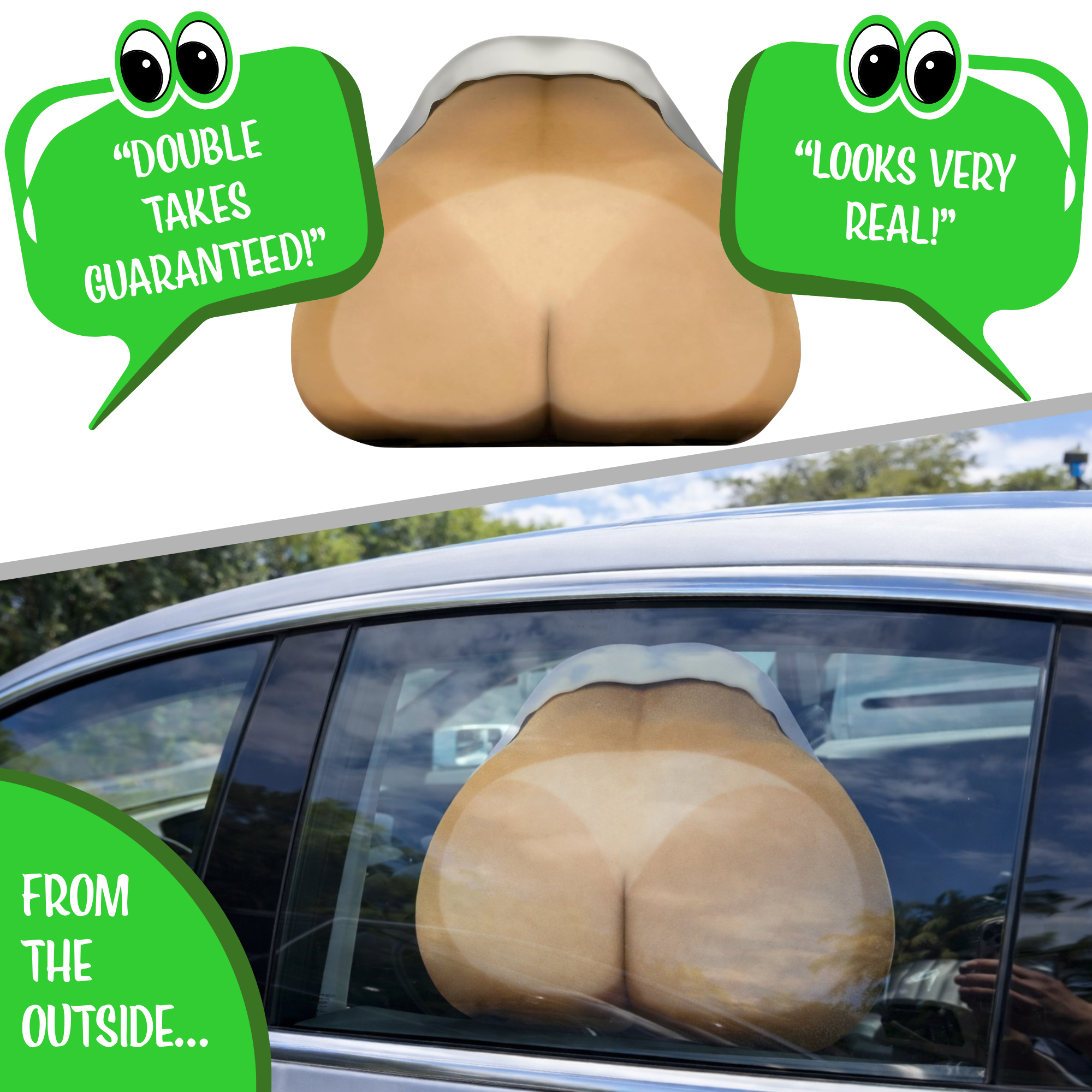 Full Moon Car Window Cling