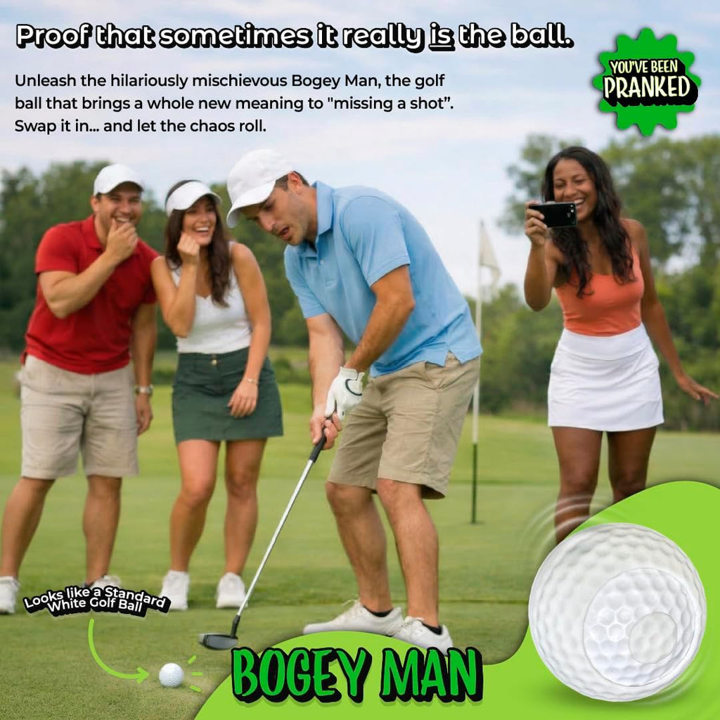 Bogey Man Golf Ball