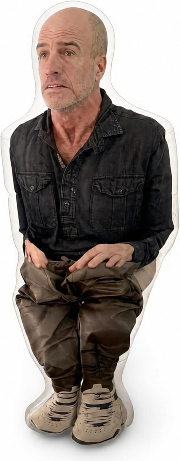 Inflatable Squatting Andy