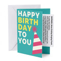Crappy Birthday Card prank musical greeting card cover