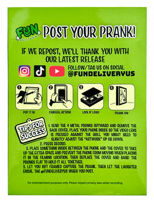 You Got Framed: Hidden Camera Prank Accessory