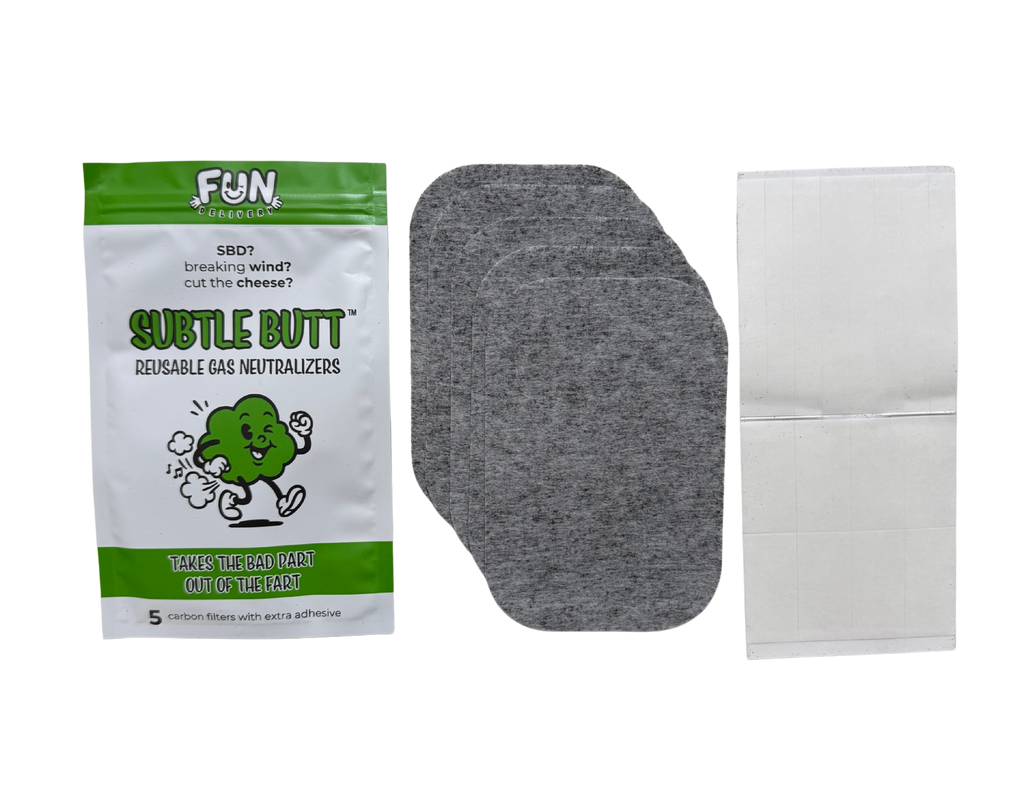 Subtle Butt pads with adhesive strips included