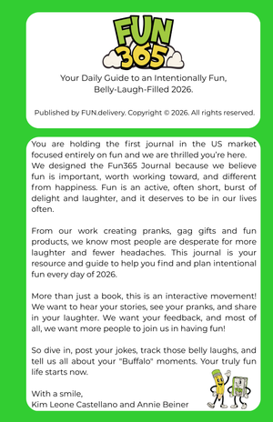 FUN365 Journal: Your Daily Guide to an Intentionally Fun, Belly-Laugh-Filled 2026