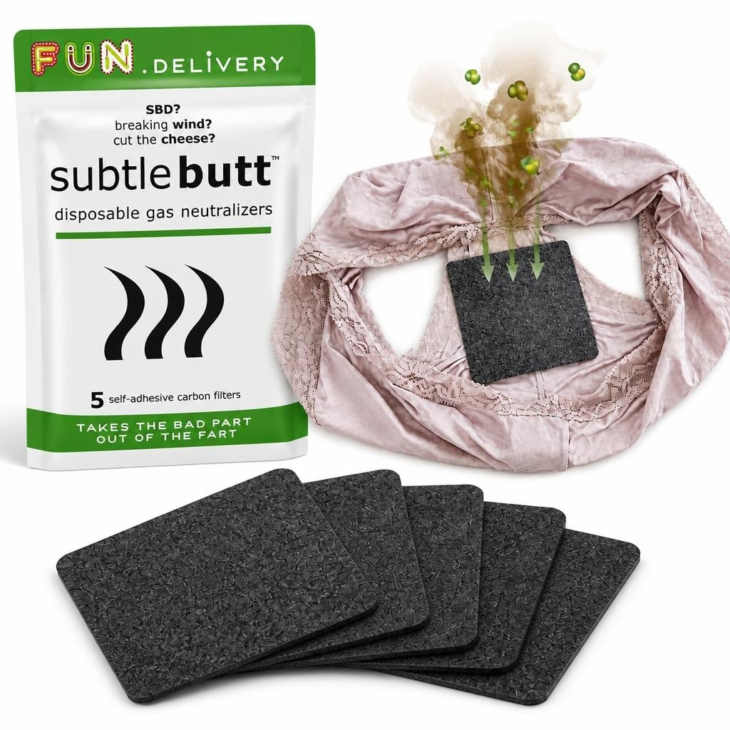 Subtle Butt: Disposable Gas Neutralizers