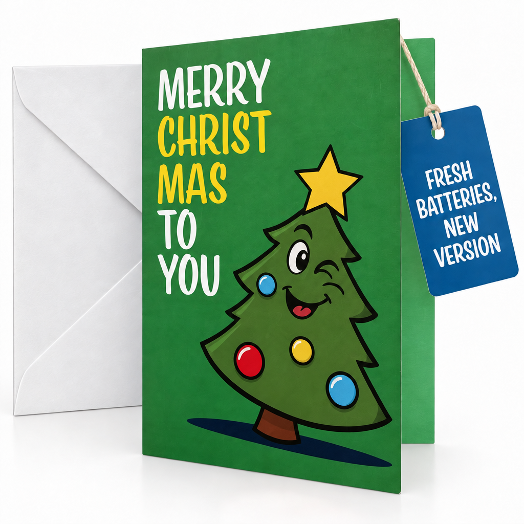 Crappy Christmas Card