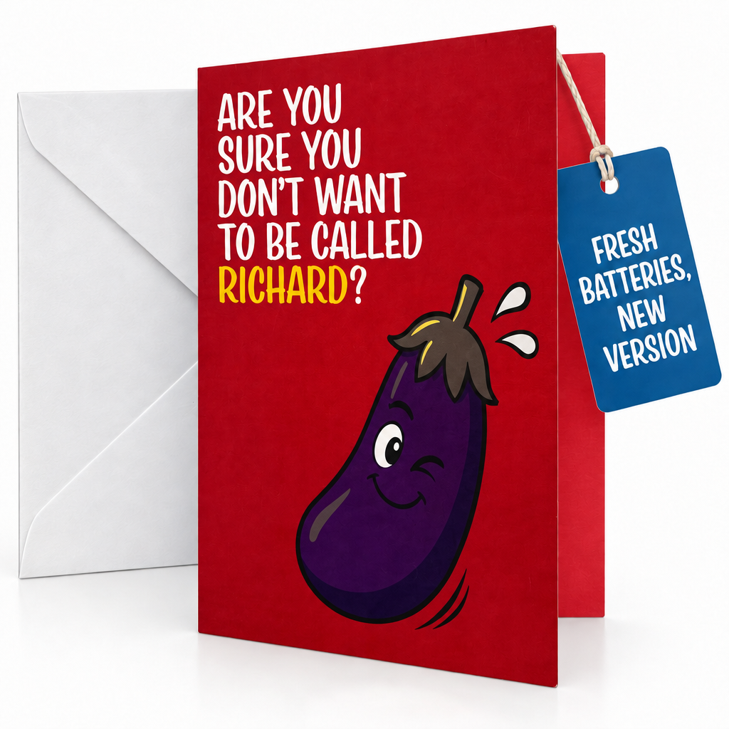 Crappy Richard Card