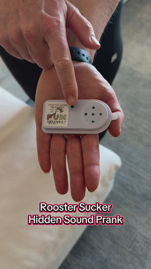Rooster Sucker: Sound Prank for Hidden Crowing Joke Gag
