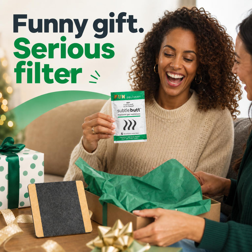 Subtle Butt: Disposable Gas Neutralizers