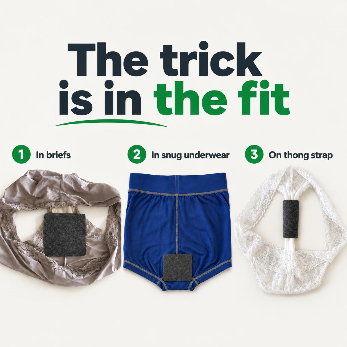 Subtle Butt: Disposable Gas Neutralizers