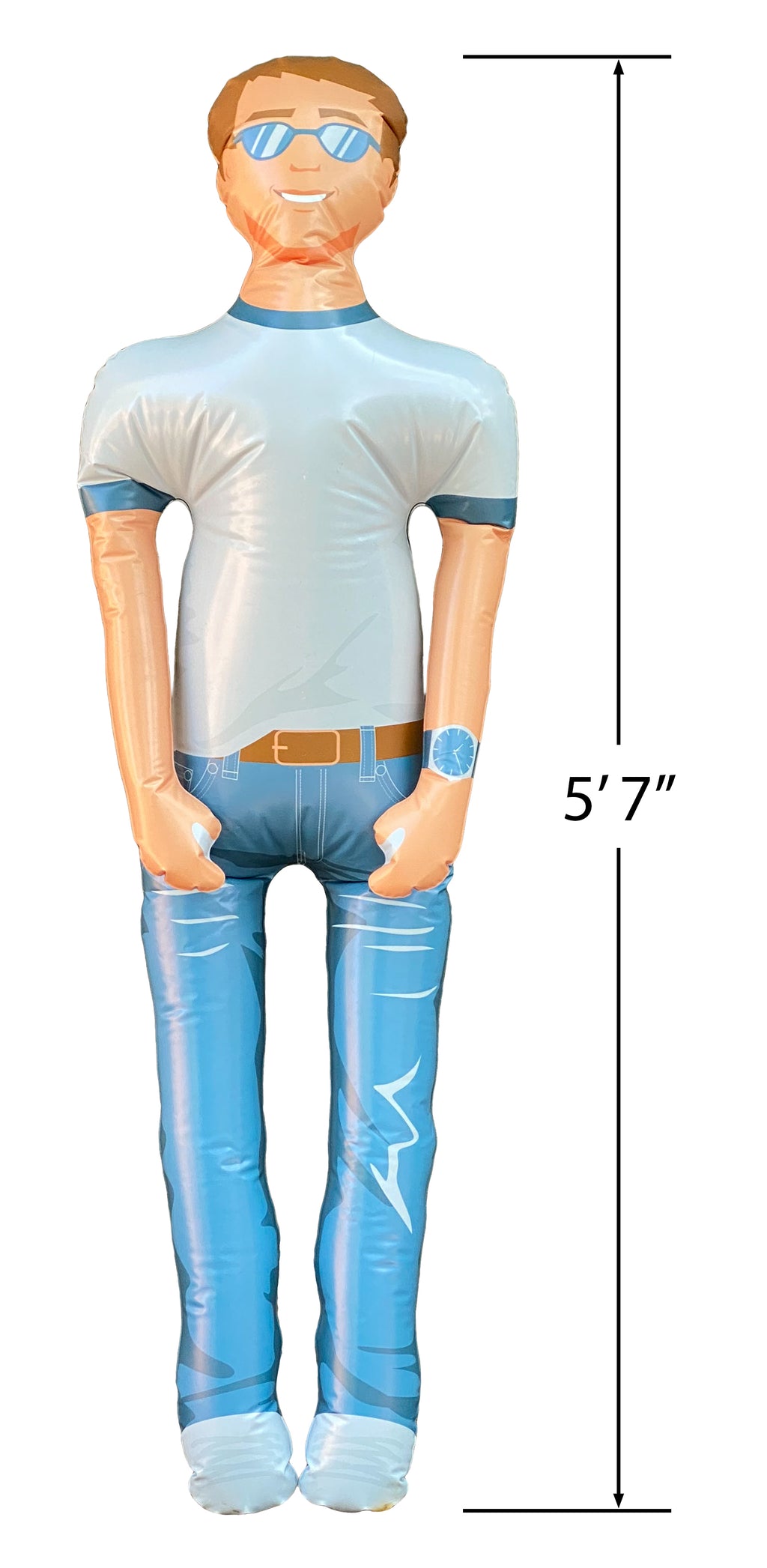 Man Akin 6 foot tall inflatable novelty figure